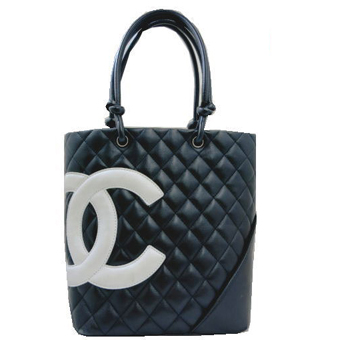 CHANEL シャネル カンボンライン コピー CH-BAG020  トート ブラック